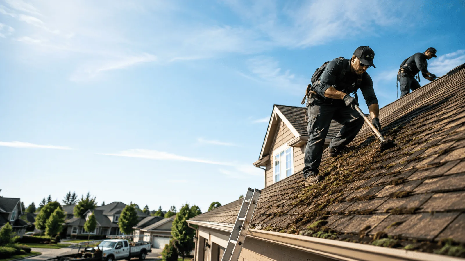 Roof Moss Removal in Lone Star, TX near me